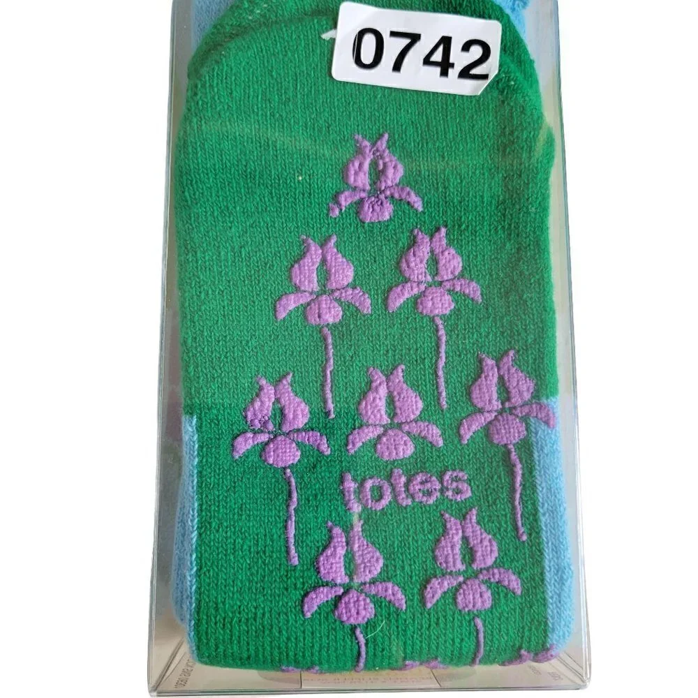 Totes Toasties Slipper- Sox Women Size OS
